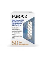 福爾3合1 BG/HCT/Hb試紙 50張 x 兩盒 (REF: FORA-3)