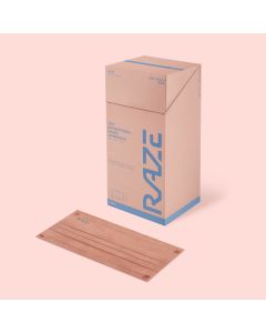 Raze 3層光觸媒抗菌口罩 (淡柔粉) 大碼 30片裝