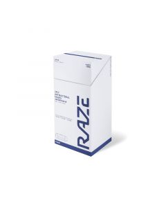 Raze 3層光觸媒抗菌口罩 (純綿白) 大碼/中碼 30片裝 