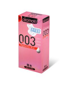 岡本 0.03 透明質酸 10 片裝 乳膠安全套