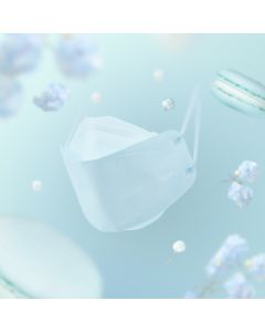 Good Mask GMKF99PRO 馬卡龍系列 10片中碼 海岸藍