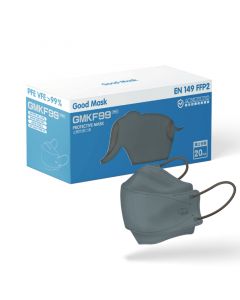 Good Mask GMKF99PRO 20片獨立包裝 中碼 夜灰
