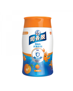 司各脫DHA兒童軟糖-鮮橙味60粒裝