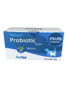 PetVet 益生菌粉 貓犬通用  (90g / 30 pack)