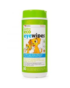 Petkin 天然有機青竹蘆薈潔眼紙 貓犬合用 (80片)
