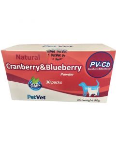 PetVet 小紅莓藍莓粉 貓犬通用 (90g / 30 pack)