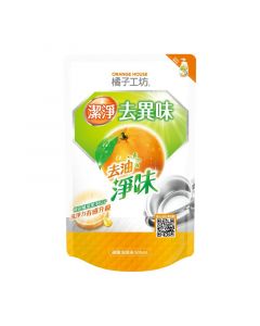 橘子工坊 碗盤洗滌液補充包 - 去油淨味 500ml