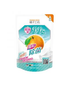 橘子工坊 碗盤洗滌液補充包 - 溫和除菌 430ml