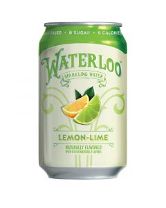 Waterloo 美國有氣天然青檸味水 (無糖) 355ml(到期日: 2023/11/08)