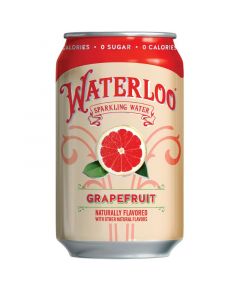 Waterloo 美國有氣天然西柚味水 (無糖) 355ml(到期日: 2023/08/27)