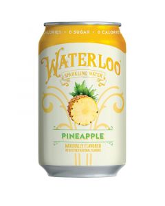 Waterloo 美國有氣天然菠蘿味水 (無糖) 355ml (到期日: 2023/09/21)