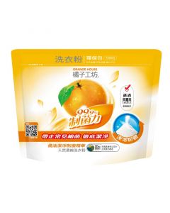 橘子工坊 環保包 天然濃縮洗衣粉 制菌力99.9% 1.35kg
