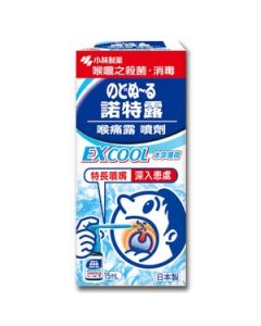 小林製藥 諾特露冰涼薄荷喉痛露噴劑 15毫升