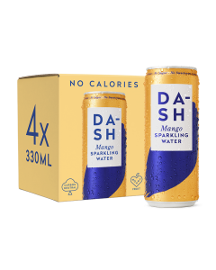 DASH有氣泉水 - 芒果味 4罐裝