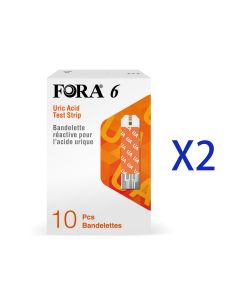 Fora 福爾尿酸試紙 10張 x 兩盒 (REF: FORA-5)