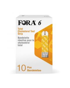 Fora 福爾膽固醇試紙 10張 x 兩盒  (REF: FORA-6)
