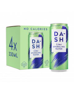 DASH有氣泉水 - 青檸味 4罐裝