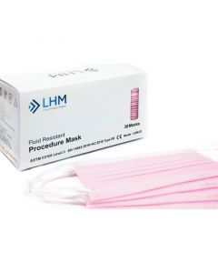 立興醫護級Level3口罩 (獨立包裝) 粉紅色 30 pcs