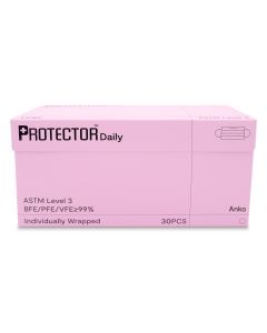 Protector Daily口罩 - 豆沙紫 30片 中碼 (到期日: 2024/07/14)
