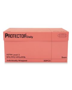 Protector Daily口罩 - 橙粉紅 (30片) (中碼)