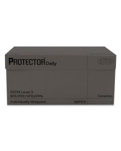 Protector Daily口罩 - 陶瓷灰 (30片) (大碼)