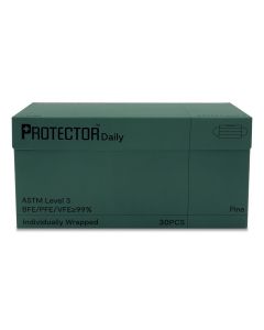 Protector Daily口罩 - 松木綠 (30片) (大碼)