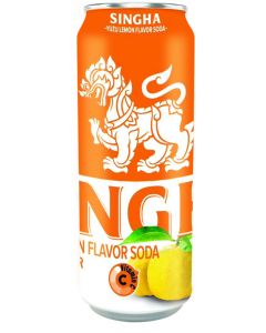勝獅柚子檸檬味梳打(罐) 330ML