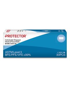 Protector 成人口罩 白色 大碼 (30 pcs)